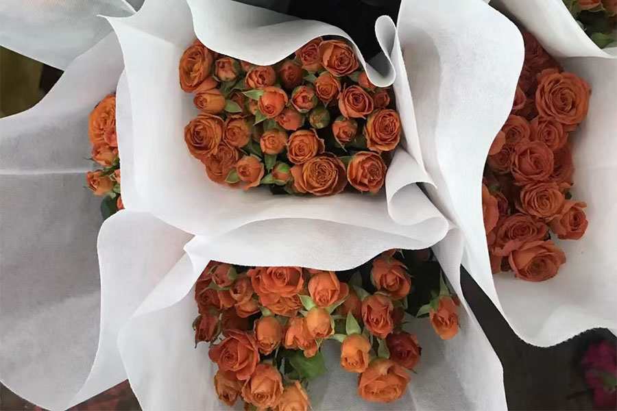 Why it is recommended to use non woven flower wrapping? 8 2 2