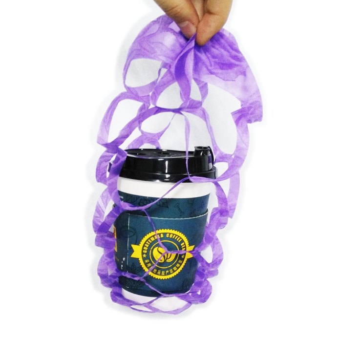 non woven takeaway drink mesh bag