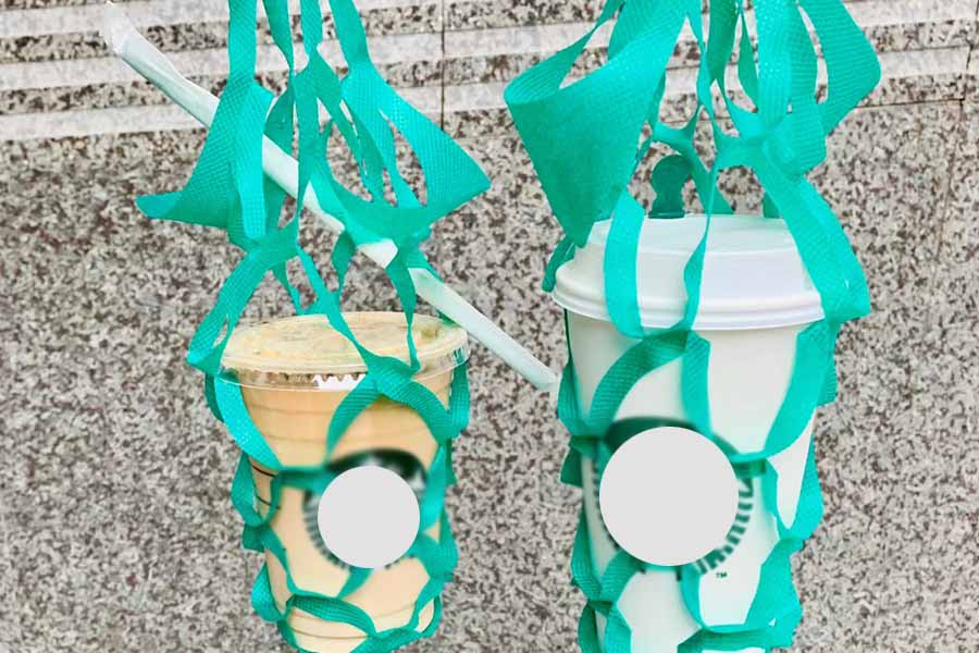 non woven cup carrier 1