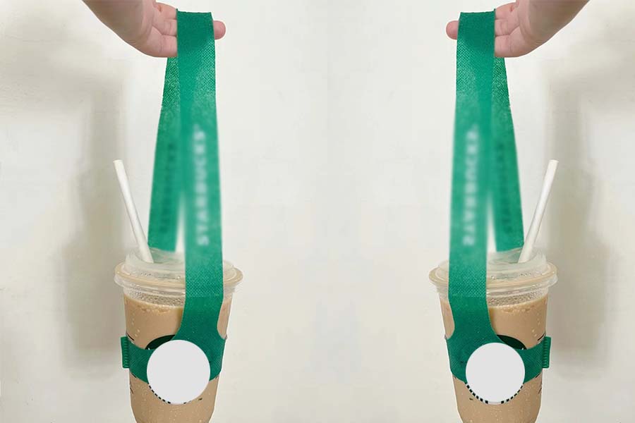 non woven cup carrier 2