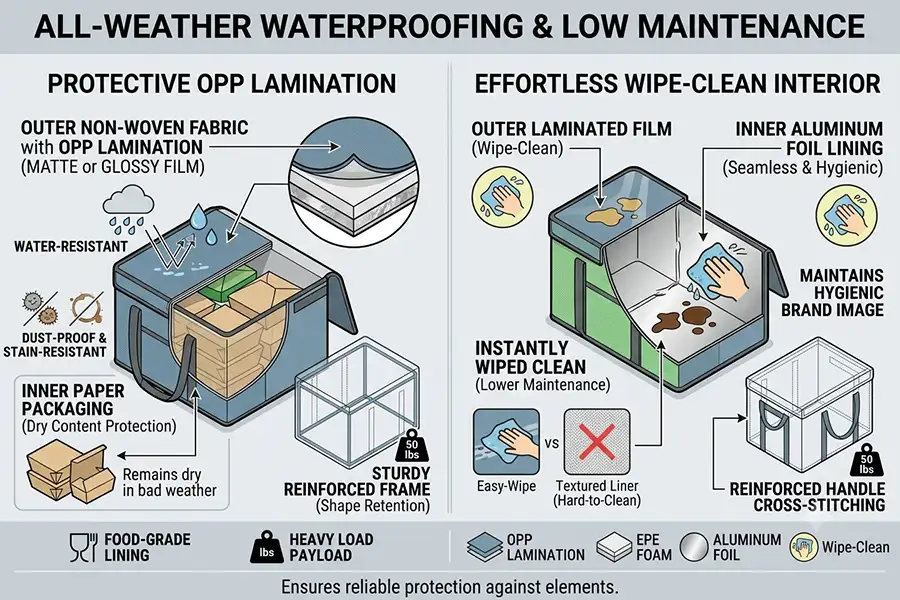 All-Weather Waterproofing & Low Maintenance